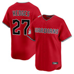 Choea C.Guardians #27 Austin Hedges Player Red Limited Home Stitched Jerseys