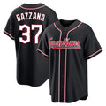 Choea C.Guardians #37 Travis Bazzana Player Black Fashion Out Home Game Stitched Jerseys