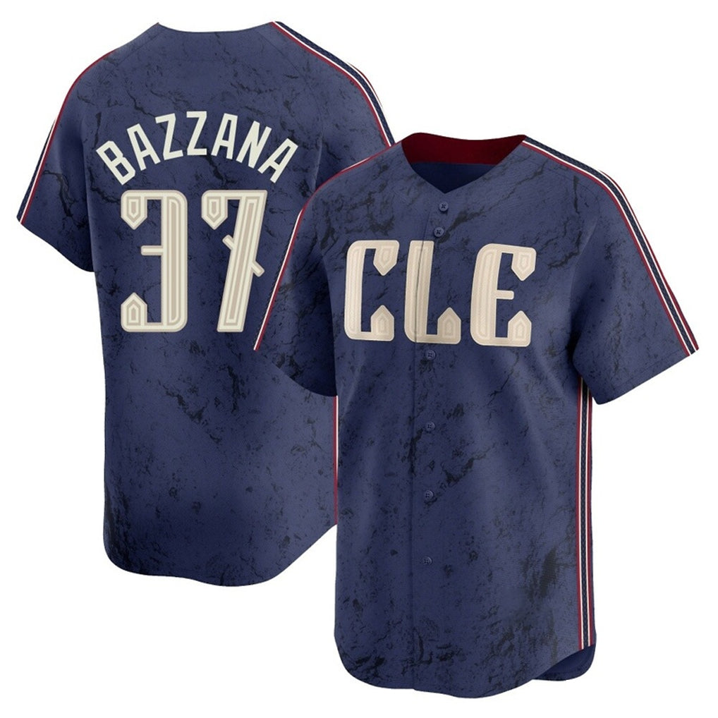 Choea C.Guardians #37 Travis Bazzana Player Navy City Connect Limited Home Stitched Jerseys