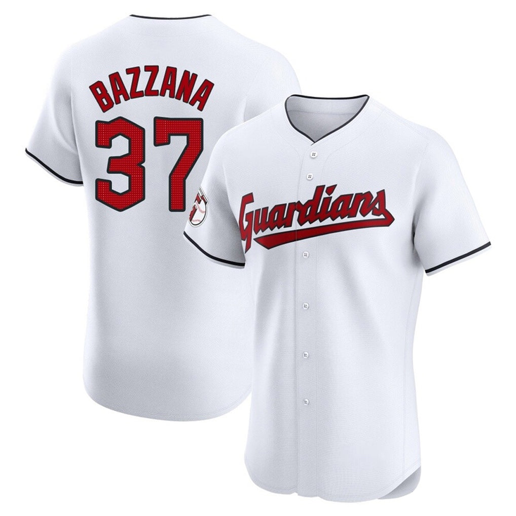 Choea C.Guardians #37 Travis Bazzana Player White Limited Elite Home Stitched Jerseys