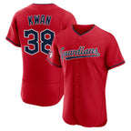 Choea C.Guardians #38 Steven Kwan Player Red Limited Elite Home Stitched Jerseys