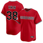 Choea C.Guardians #38 Steven Kwan Player Red Limited Home Stitched Jerseys