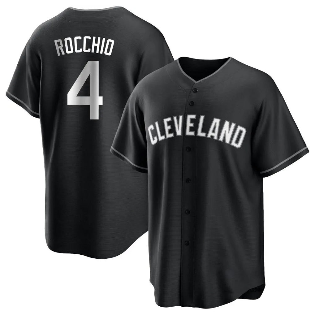 Choea C.Guardians #4 Brayan Rocchio Player Black Home Game Stitched Jerseys