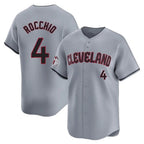 Choea C.Guardians #4 Brayan Rocchio Player Gray Road Limited Home Stitched Jerseys
