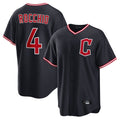 Choea C.Guardians #4 Brayan Rocchio Player Navy Home Game Stitched Jerseys