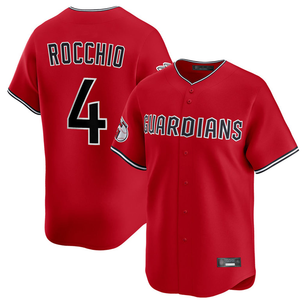 Choea C.Guardians #4 Brayan Rocchio Player Red Limited Home Stitched Jerseys