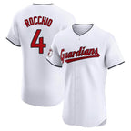 Choea C.Guardians #4 Brayan Rocchio Player White Limited Elite Home Stitched Jerseys