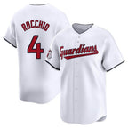Choea C.Guardians #4 Brayan Rocchio Player White Limited Home Stitched Jerseys