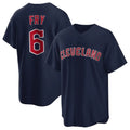 Choea C.Guardians #6 David Fry Player Navy Game Home Stitched Jerseys