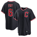 Choea C.Guardians #6 David Fry Player Navy Home Game Stitched Jerseys