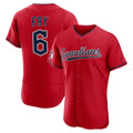 Choea C.Guardians #6 David Fry Player Red Limited Elite Home Stitched Jerseys