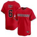 Choea C.Guardians #6 David Fry Player Red Limited Home Stitched Jerseys
