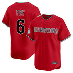 Choea C.Guardians #6 David Fry Player Red Limited Home Stitched Jerseys