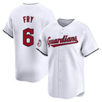 Choea C.Guardians #6 David Fry Player White Limited Home Stitched Jerseys
