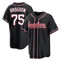 Choea C.Guardians #75 Connor Brogdon Player Black Fashion Out Home Game Stitched Jerseys