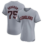Choea C.Guardians #75 Connor Brogdon Player Gray Road Limited Elite Home Stitched Jerseys