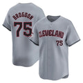 Choea C.Guardians #75 Connor Brogdon Player Gray Road Limited Home Stitched Jerseys