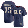Choea C.Guardians #75 Connor Brogdon Player Navy City Connect Limited Home Stitched Jerseys