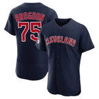 Choea C.Guardians #75 Connor Brogdon Player Navy Limited Elite Home Stitched Jerseys