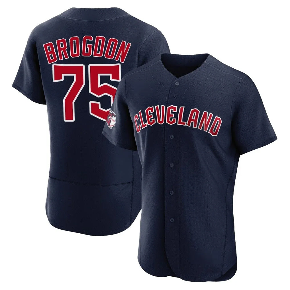 Choea C.Guardians #75 Connor Brogdon Player Navy Limited Elite Home Stitched Jerseys