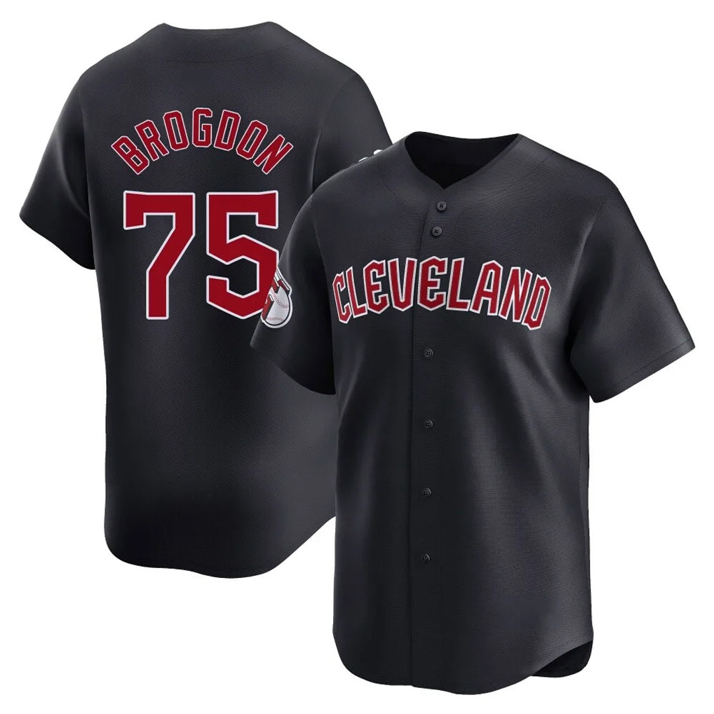 Choea C.Guardians #75 Connor Brogdon Player Navy Limited Home Game Stitched Jerseys