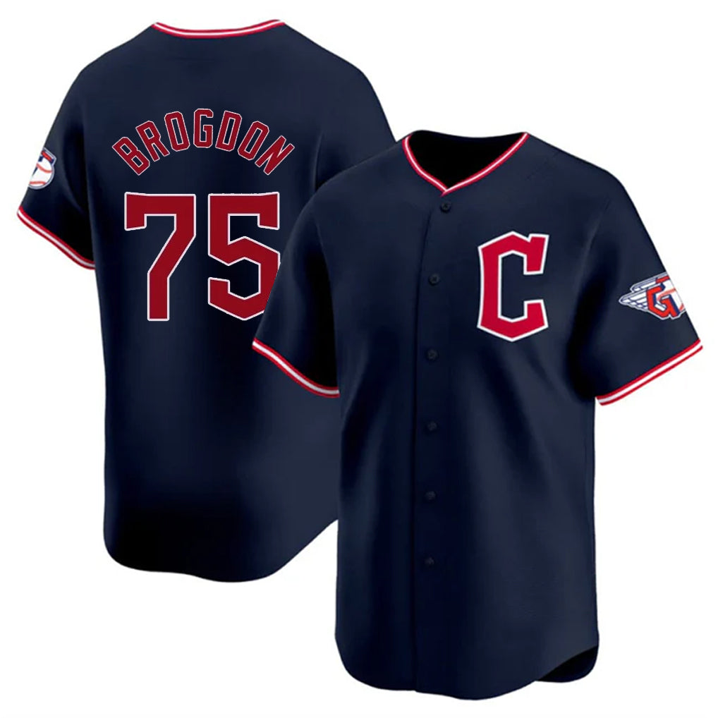 Choea C.Guardians #75 Connor Brogdon Player Navy Limited Home Stitched Jerseys