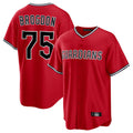 Choea C.Guardians #75 Connor Brogdon Player Red Home Game Stitched Jerseys