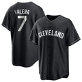 Choea C.Guardians #7 George Valera Player Black Home Game Stitched Jerseys