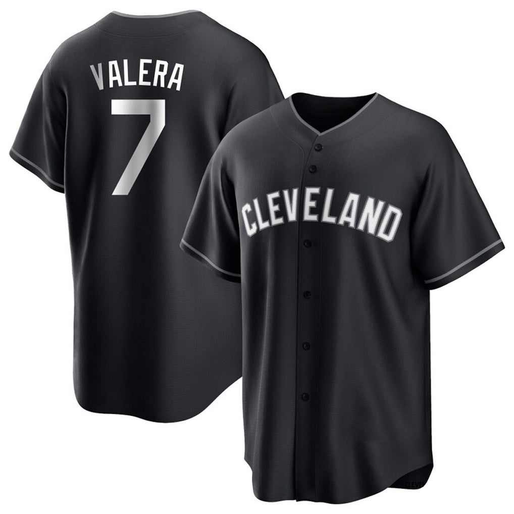 Choea C.Guardians #7 George Valera Player Black Home Game Stitched Jerseys