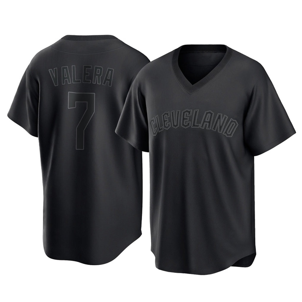 Choea C.Guardians #7 George Valera Player Black T-shirt Home Game Stitched Jerseys