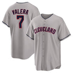 Choea C.Guardians #7 George Valera Player Gray Game Home Stitched Jerseys