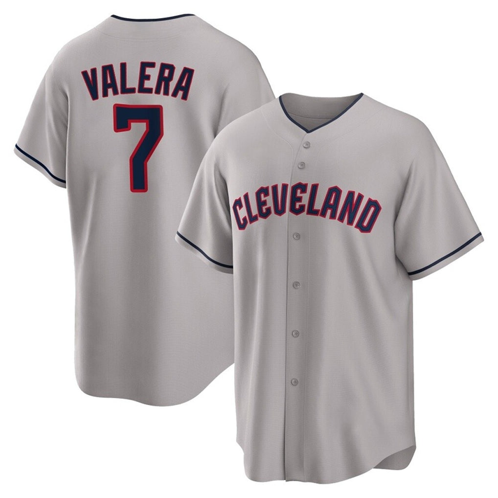 Choea C.Guardians #7 George Valera Player Gray Game Home Stitched Jerseys