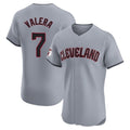 Choea C.Guardians #7 George Valera Player Gray Road Limited Elite Home Stitched Jerseys