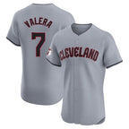 Choea C.Guardians #7 George Valera Player Gray Road Limited Elite Home Stitched Jerseys