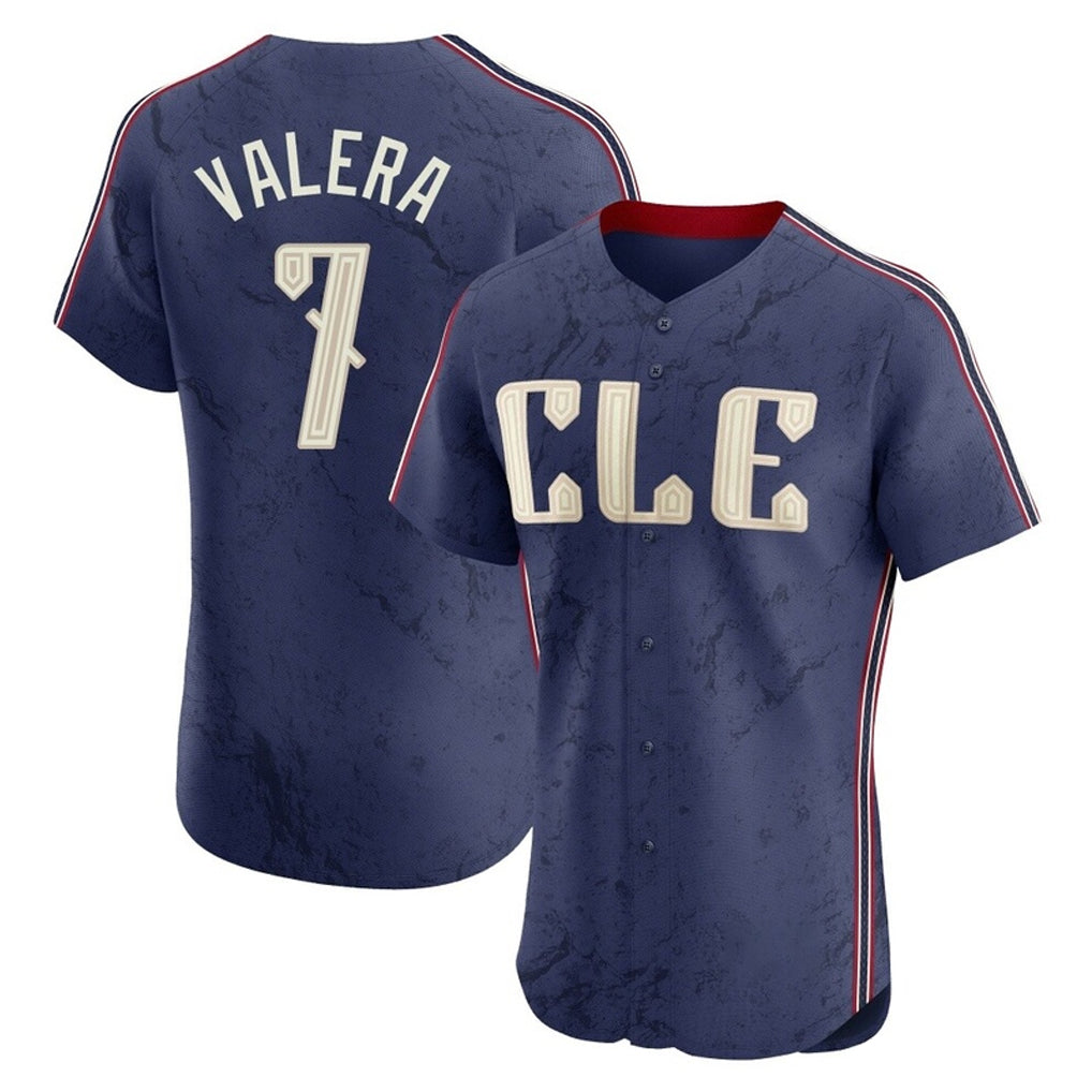 Choea C.Guardians #7 George Valera Player Navy City Connect Limited Elite Home Stitched Jerseys