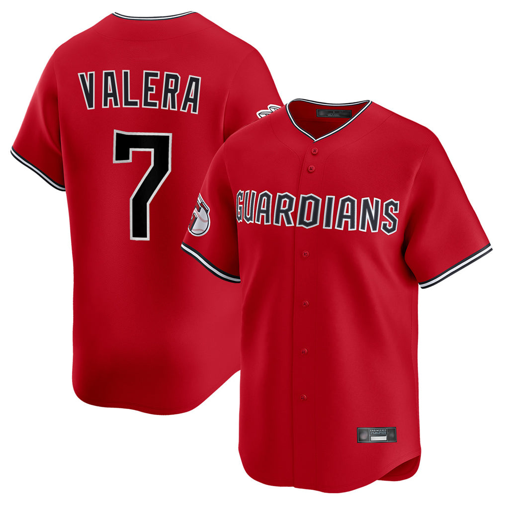 Choea C.Guardians #7 George Valera Player Red Limited Home Stitched Jerseys