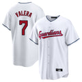 Choea C.Guardians #7 George Valera Player White Home Game Stitched Jerseys