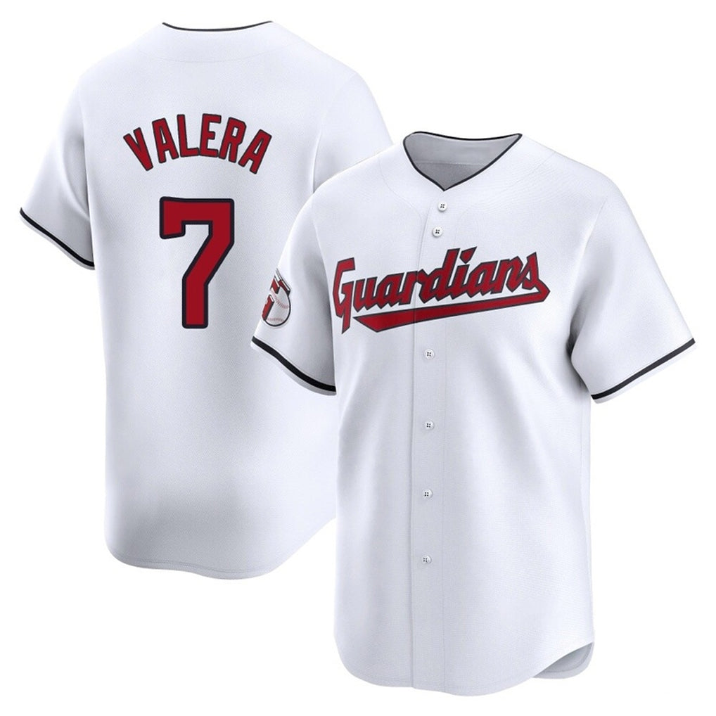 Choea C.Guardians #7 George Valera Player White Limited Home Stitched Jerseys