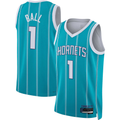 Choea C.Hornets #1 LaMelo Ball  Teal Swingman Jerseys - Icon Edition