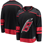Choea C.Hurricanes Black Home Breakaway Stitched Jerseys