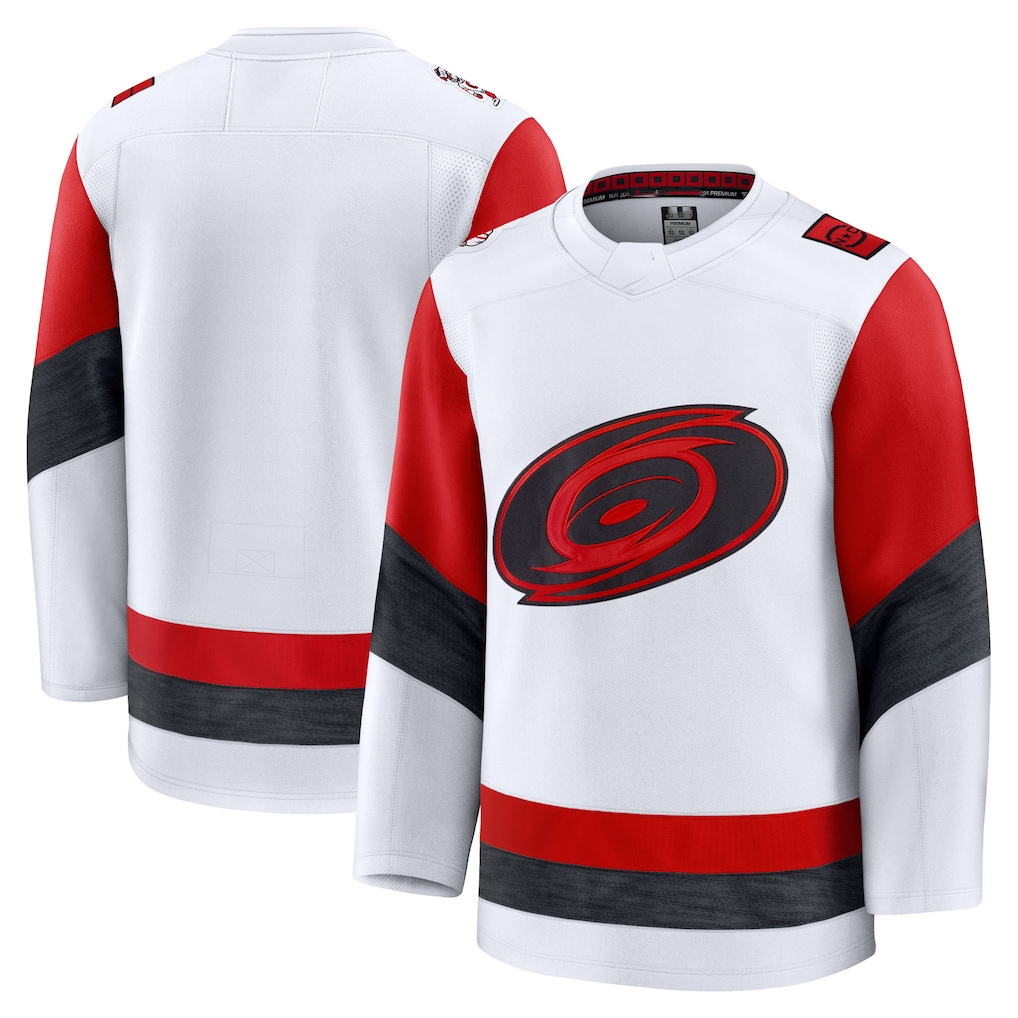 Choea C.Hurricanes White Away Premium Stitched Jerseys