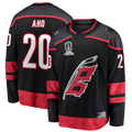 Choea C.Hurricanes #20 Sebastian Aho Black 2026 Stanley Cup Champions Home Breakaway Stitched Jerseys