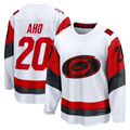 Choea C.Hurricanes #20 Sebastian Aho White Away Breakaway Stitched Jerseys