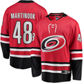 Choea C.Hurricanes #48 Jordan Martinook Red Alternate Breakaway Player Stitched Jerseys