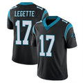 Choea C.Panthers #17 Xavier Legette Player Black Vapor Untouchable Limited Game Stitched Jerseys