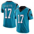 Choea C.Panthers #17 Xavier Legette Player Blue Vapor Untouchable Limited Game Stitched Jerseys