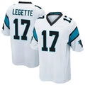 Choea C.Panthers #17 Xavier Legette Player White Home Game Stitched Jerseys