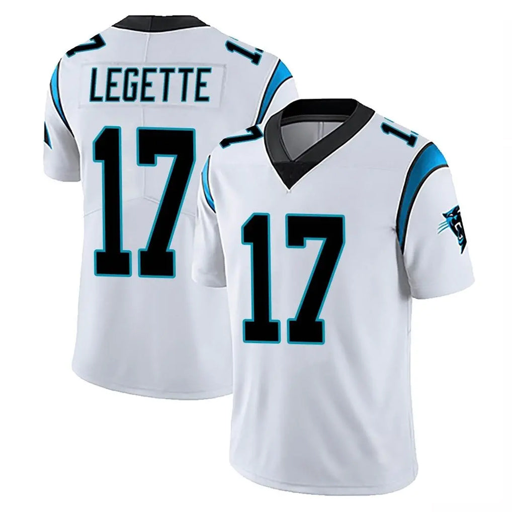 Choea C.Panthers #17 Xavier Legette Player White Vapor Untouchable Limited Game Stitched Jerseys