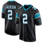 Choea C.Panthers #2 Mike Jackson Player Black Game Stitched Jerseys