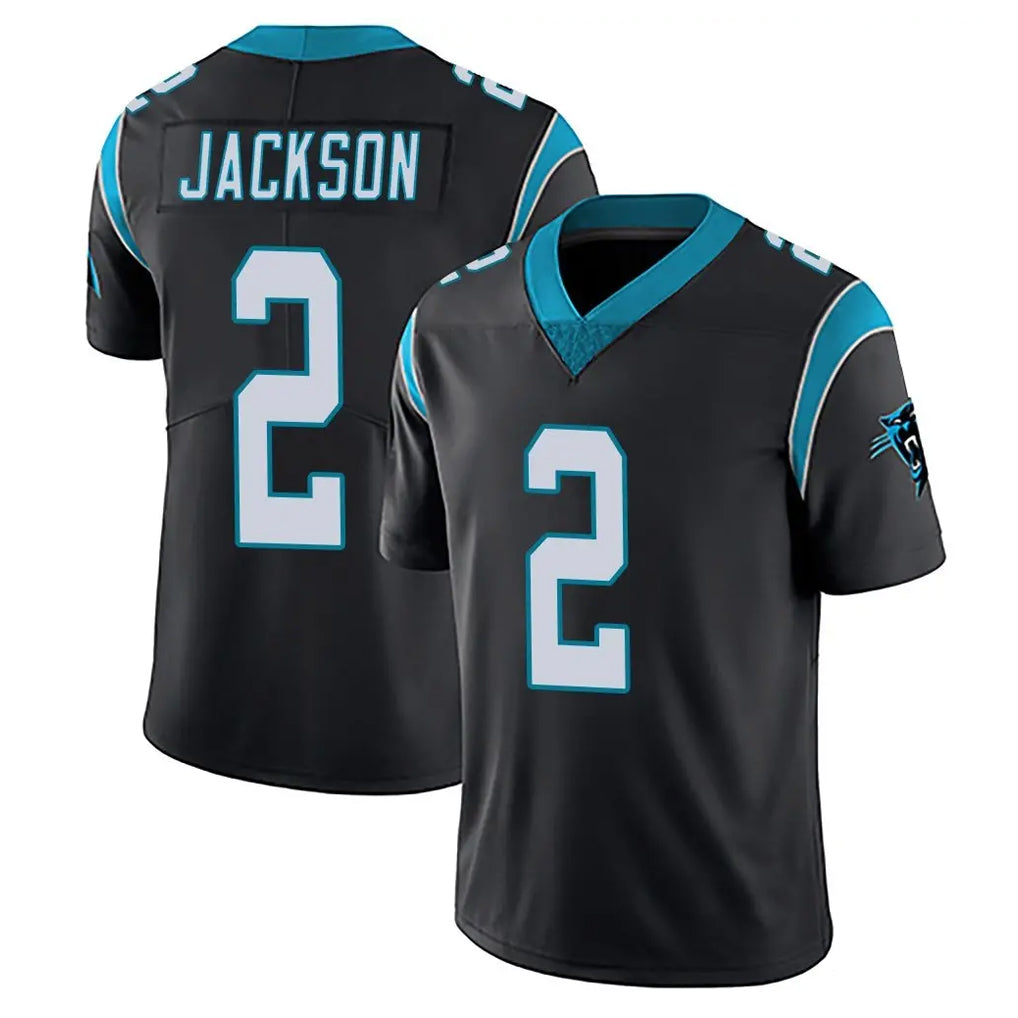 Choea C.Panthers #2 Mike Jackson Player Black Vapor Untouchable Limited Game Stitched Jerseys